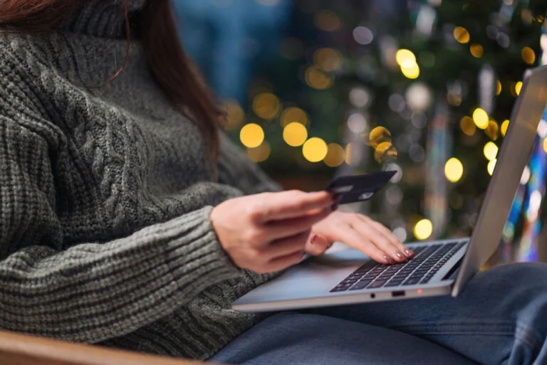 Christmas online shopping